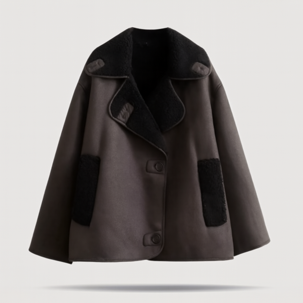 Warme Bruinlook Winterjas – Comfortabele Duurzame Bescherming