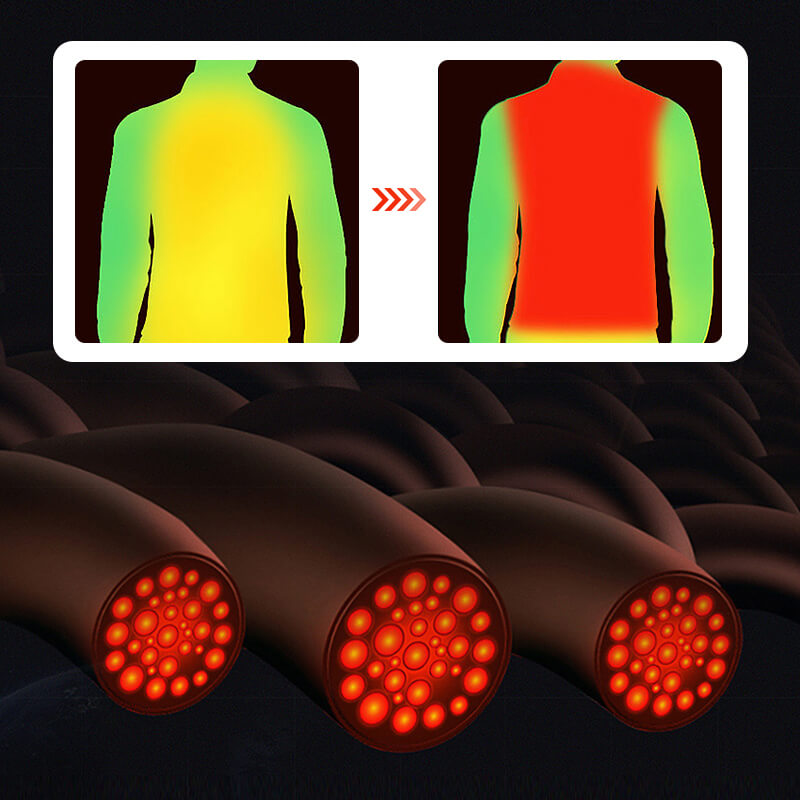 Verwarmd Vest met Batterij – Verwarmde Jas voor Mannen voor Buitensport
