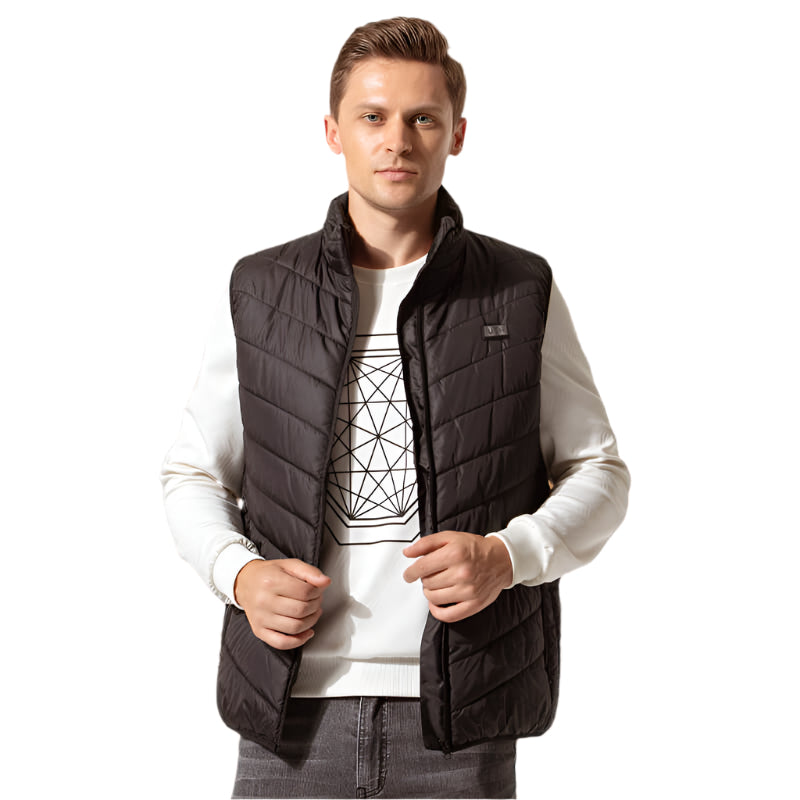 Verwarmd Vest met Batterij – Verwarmde Jas voor Mannen voor Buitensport