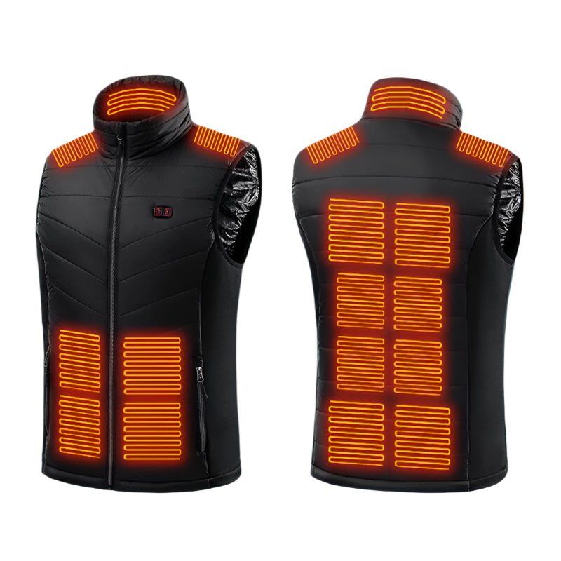 Verwarmd Vest met Batterij – Verwarmde Jas voor Mannen voor Buitensport