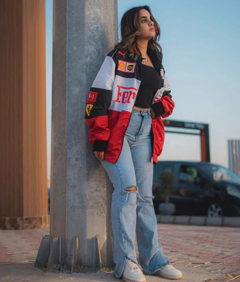 Vintage Racejack Unisex - Iconische Motorsport Stijl