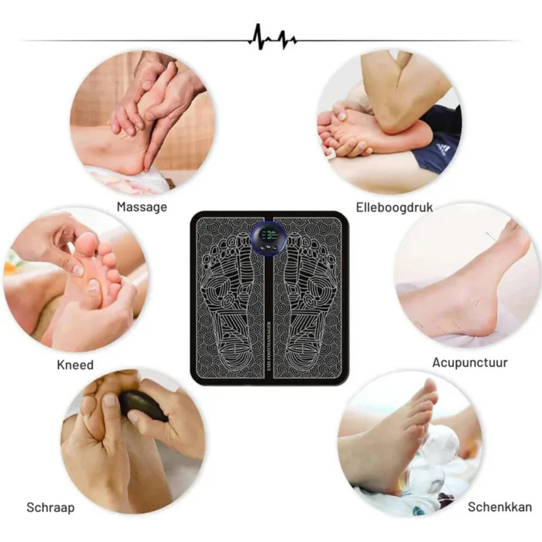VitalFlex EMS Neuropathie Mat – Pijnverlichting & Betere Bloedsomloop met EMS Stimulatie