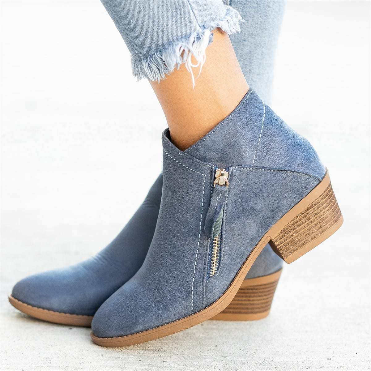 Leren Comfort Enkellaars Dames – Warme Orthopedische Laarzen voor Winter