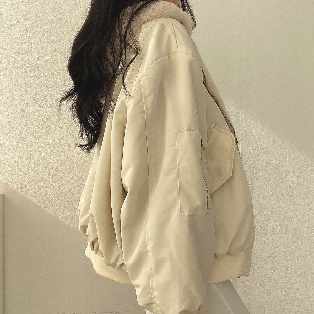 Omkeerbare Fleece Damesjas – Warme Lichte Winterjas met Capuchon