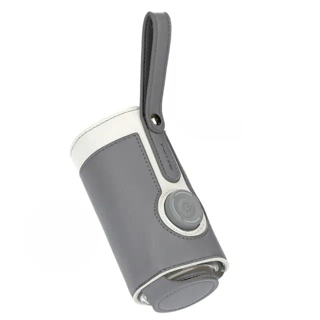 WarmNest Pro Draagbare Flesverwarmer – USB Oplaadbaar & Veilig voor Babyvoeding