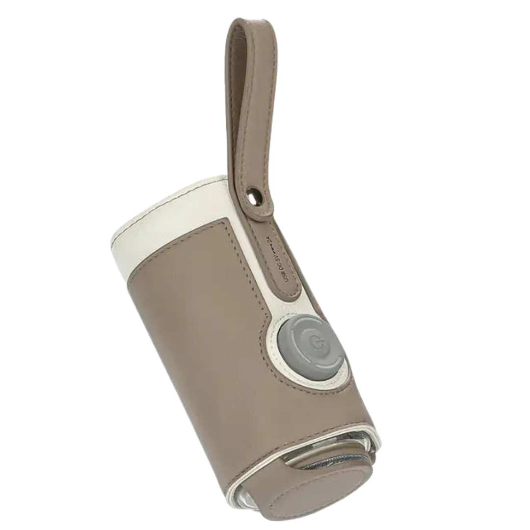 WarmNest Pro Draagbare Flesverwarmer – USB Oplaadbaar & Veilig voor Babyvoeding