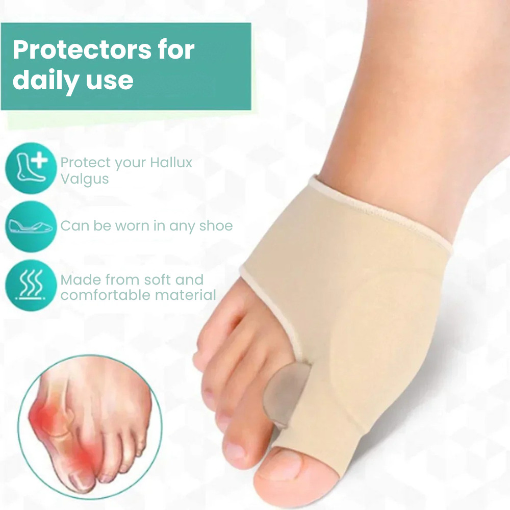 FlexiToe Corrector – Comfortabele Hallux Valgus Teenbrace voor Dagelijks Gebruik