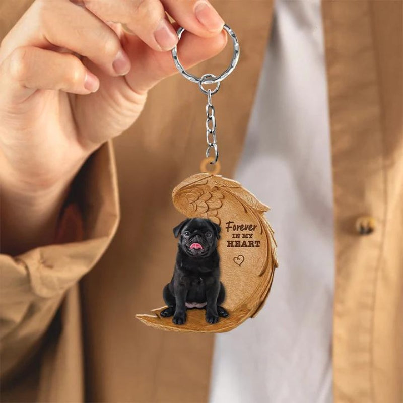 Zwarte Pug | Voor Altijd in Mijn Hart
