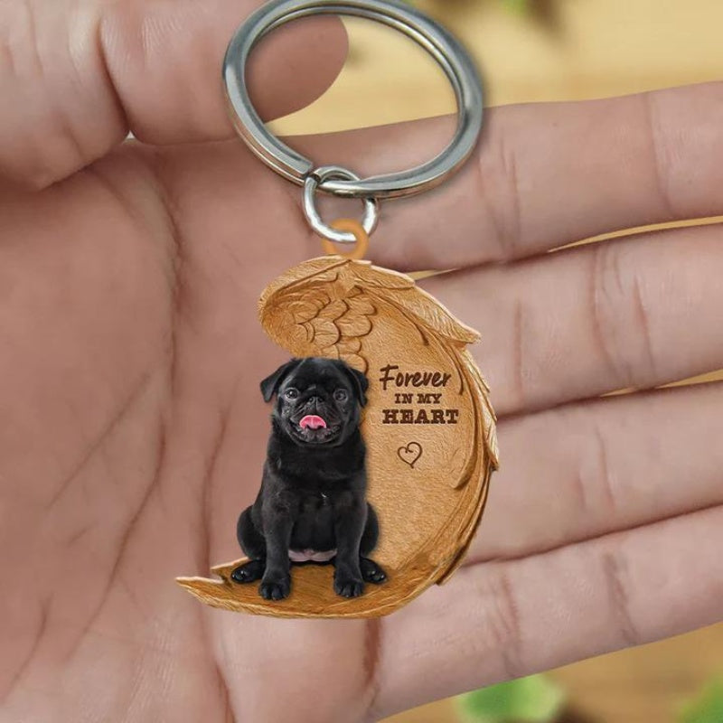 Zwarte Pug | Voor Altijd in Mijn Hart