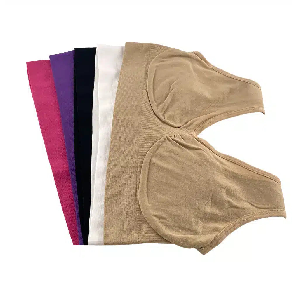 DraagZacht Naadloze Comfort-BH – Set van 5 zonder beugel