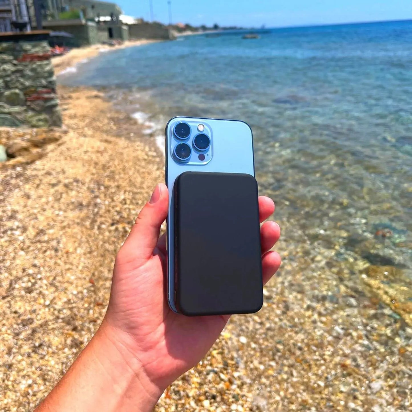 Magnetische Draadloze Powerbank – Compact en Krachtig voor Smartphones