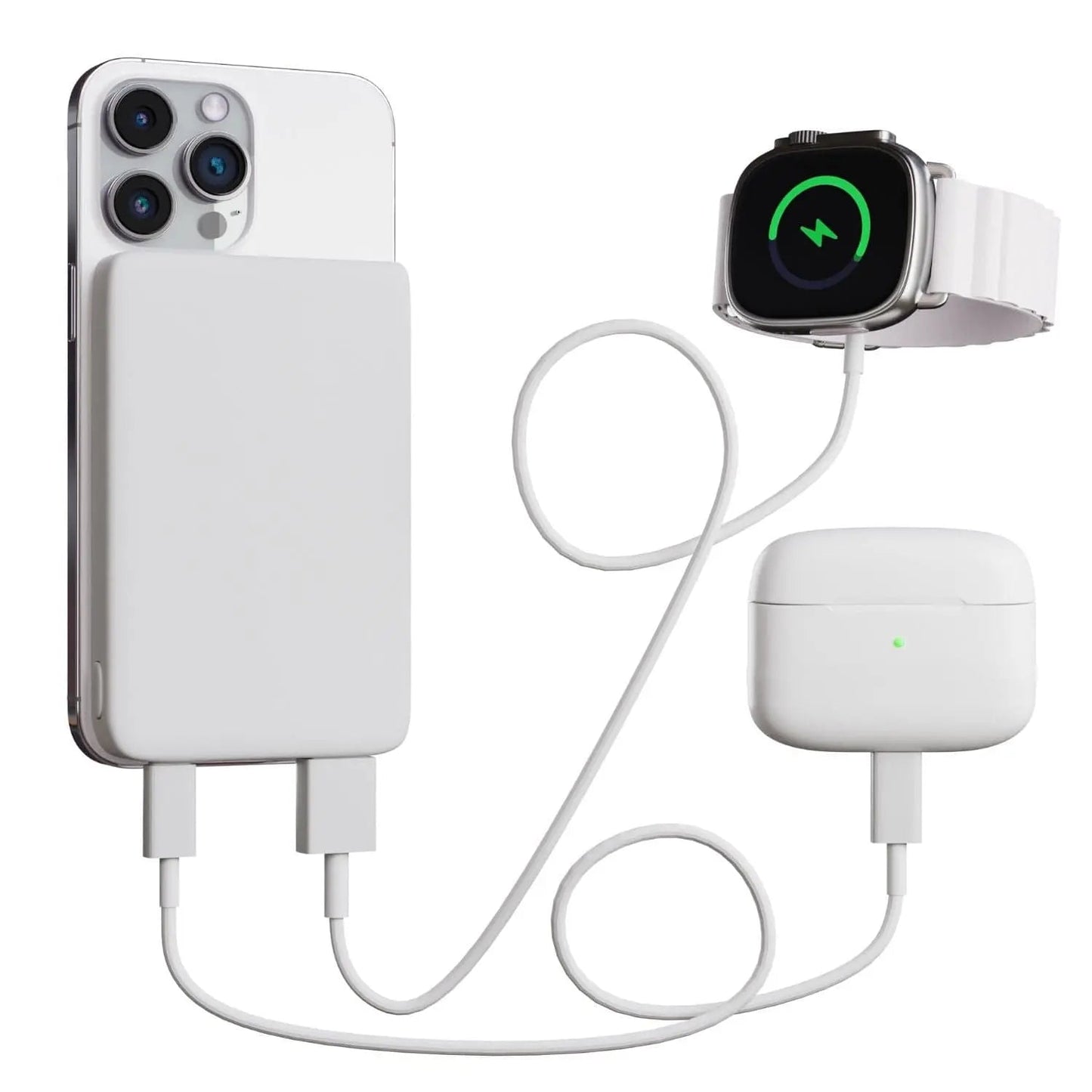 Magnetische Draadloze Powerbank – Compact en Krachtig voor Smartphones