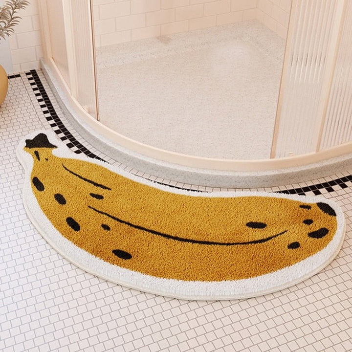 ZestPad Antislip Badmat met Fruitdesign – Comfort en Veiligheid in de Badkamer