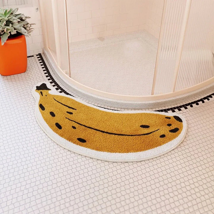ZestPad Antislip Badmat met Fruitdesign – Comfort en Veiligheid in de Badkamer