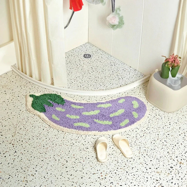 ZestPad Antislip Badmat met Fruitdesign – Comfort en Veiligheid in de Badkamer