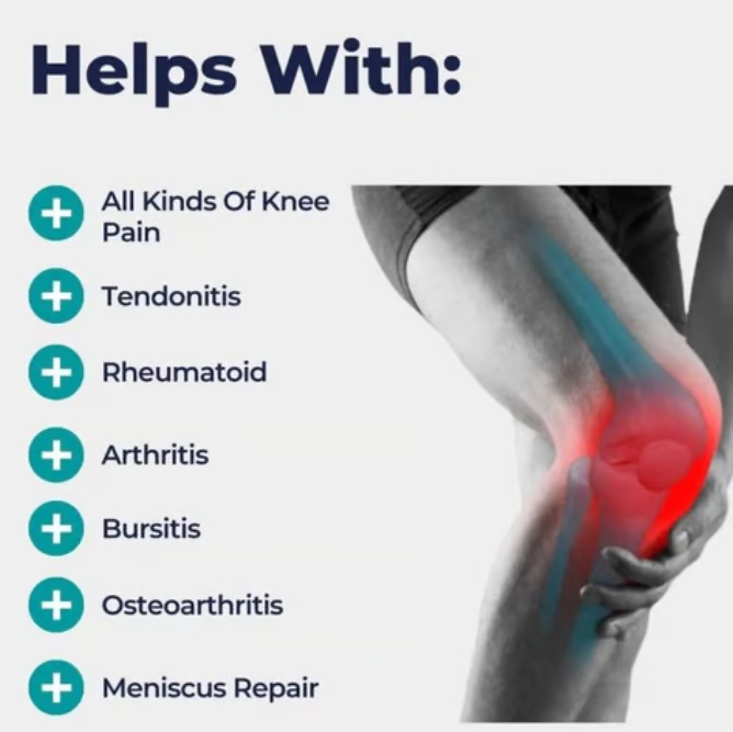 FlexiKnee Compressiebrace – Ondersteunende Kniebrace bij Pijn, Zwelling & Stijfheid