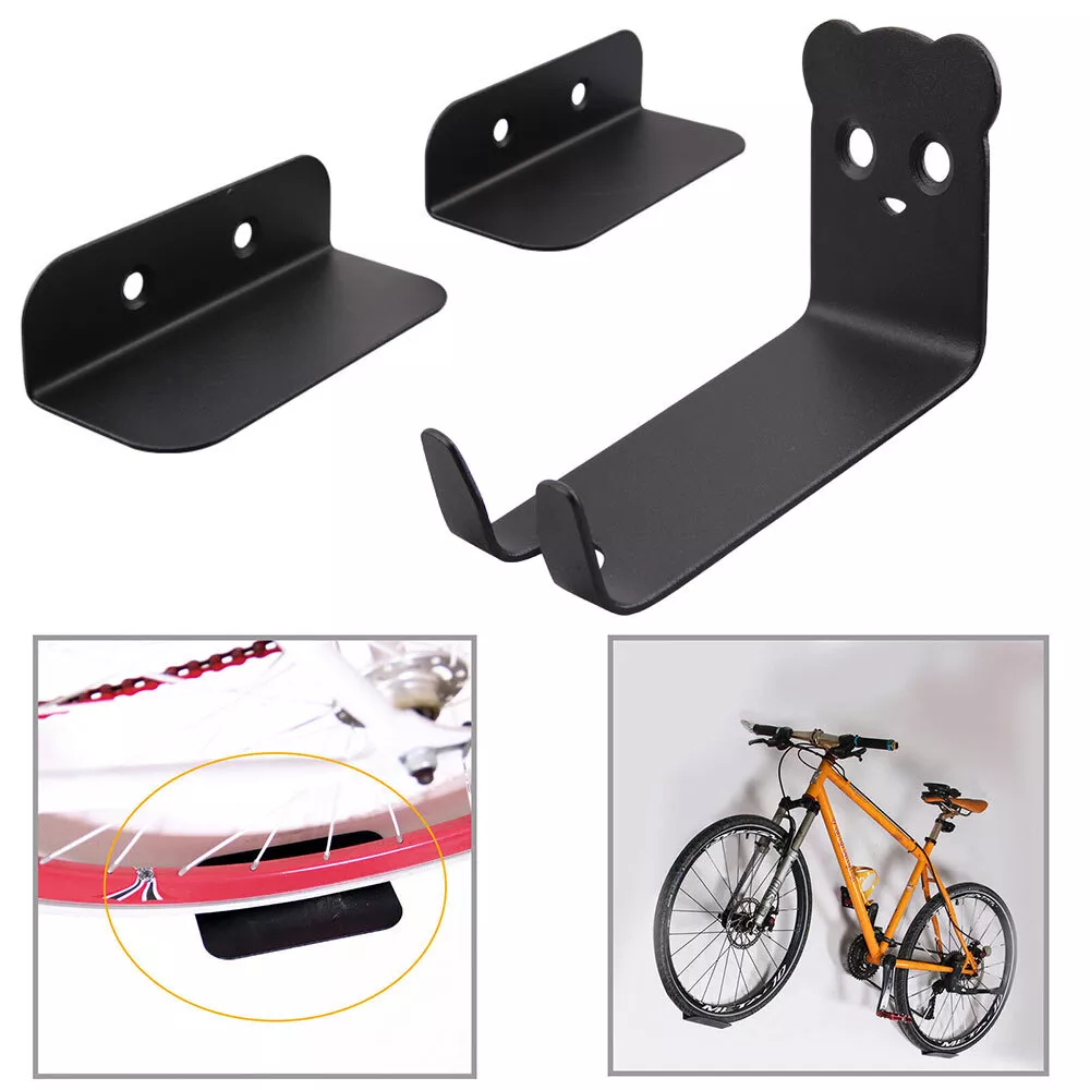 WandGrip Fietshaak – Ruimtebesparende Fietswandhouder van Staal