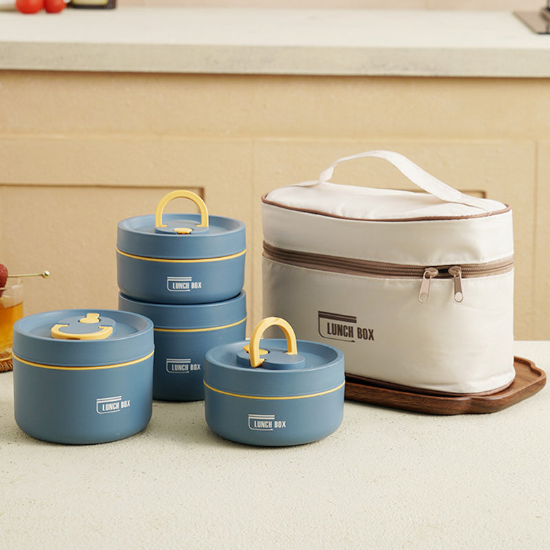 ThermoBox Isolerende Lunchbox – 4 Laags Met Gratis Draagtas