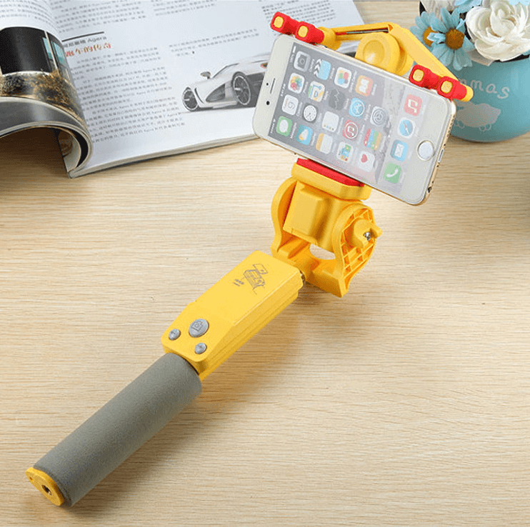 Selfie-Stick "BeeldBoog" met 360° Rotatie & Bluetooth Afstandsbediening