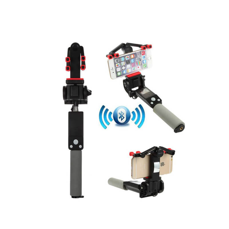 Selfie-Stick "BeeldBoog" met 360° Rotatie & Bluetooth Afstandsbediening