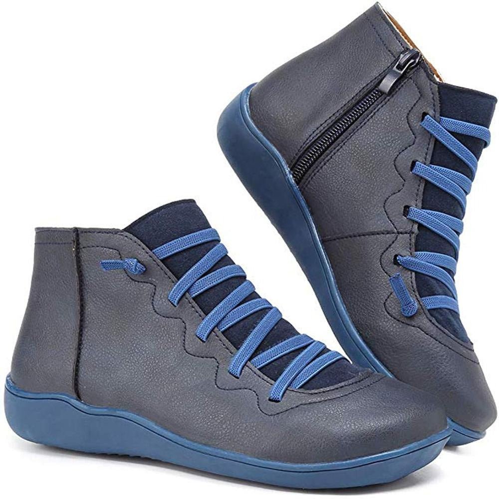 ComfortStijl Dames Orthopedische Enkellaarsjes