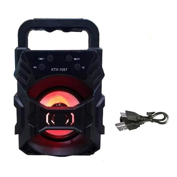 SoundPulse Draadloze Speaker – Bluetooth Luidspreker met FM, USB & Lichtshow
