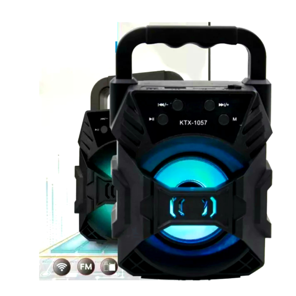 SoundPulse Draadloze Speaker – Bluetooth Luidspreker met FM, USB & Lichtshow