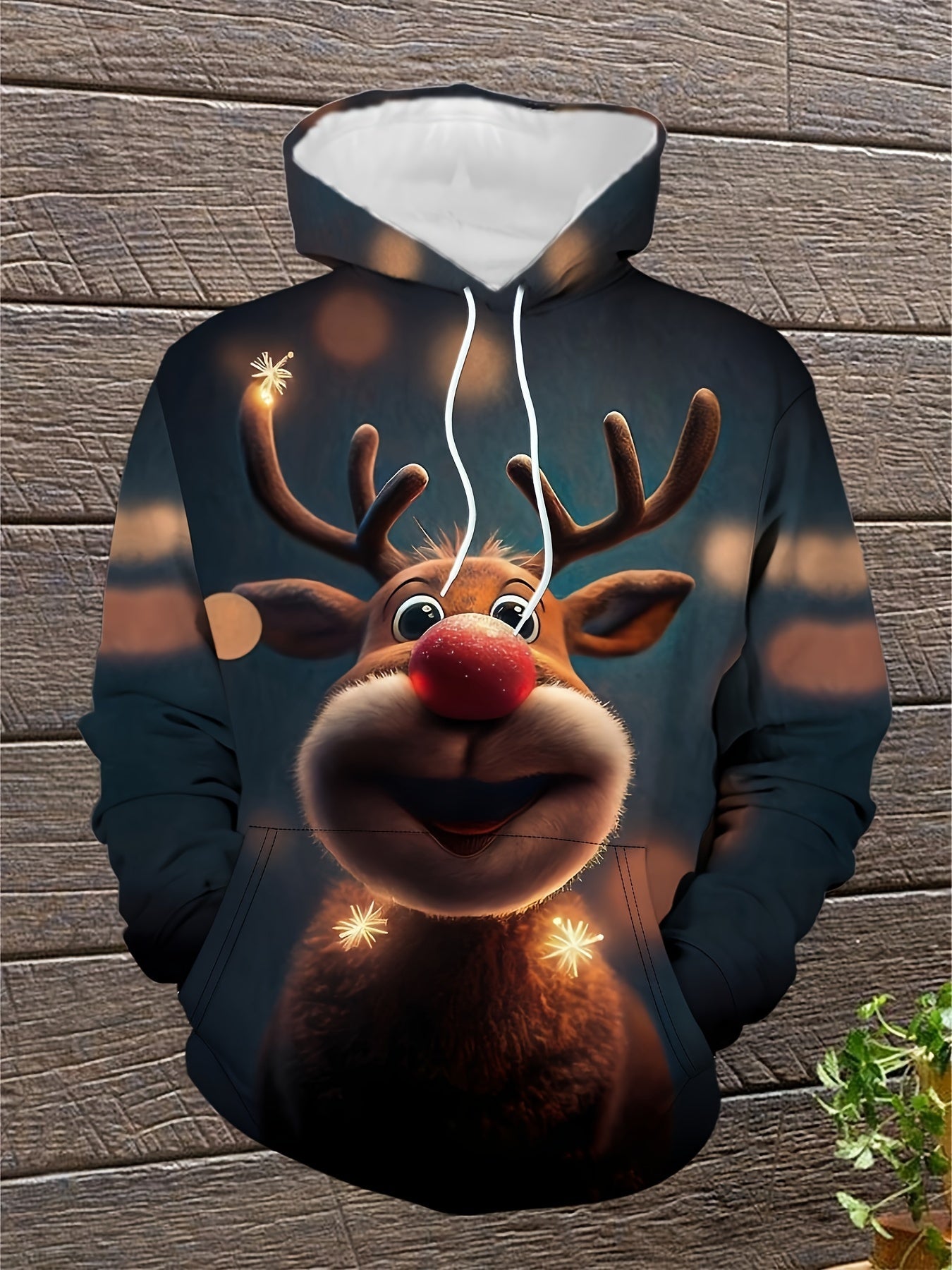 RendierJoy Hoodie – Warme en Vrolijke Hoodie met Rendierontwerp voor de Feestdagen