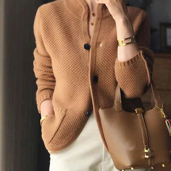 Luxe Kasjmier Damesvest Serenity – Zachte Cardigan in Meerdere Kleuren