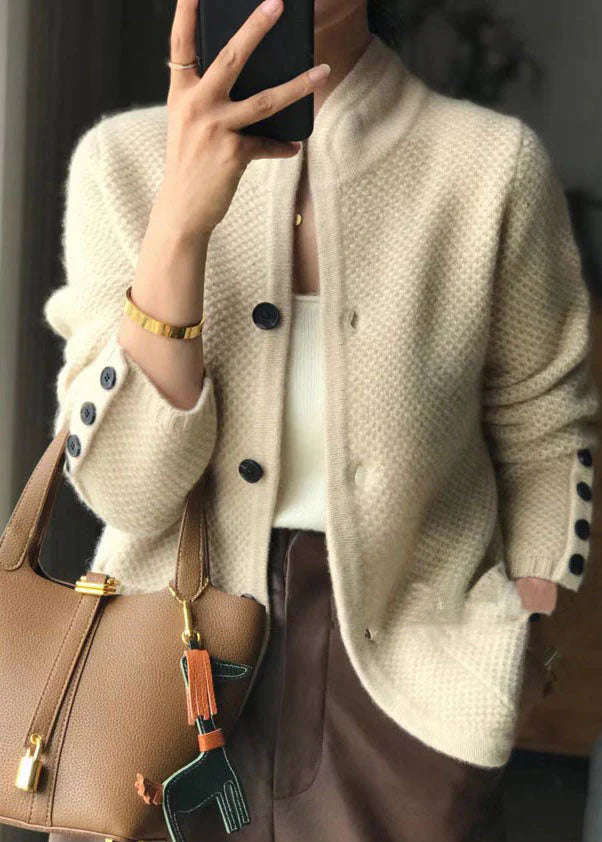 Luxe Kasjmier Damesvest Serenity – Zachte Cardigan in Meerdere Kleuren