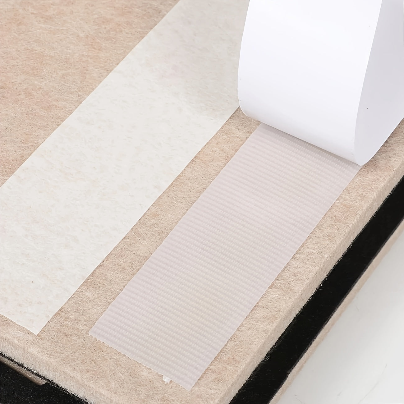 Gebogen Vilten Prikbord – Grote Zelfklevende Wanddecoratie van Polyester Vilt