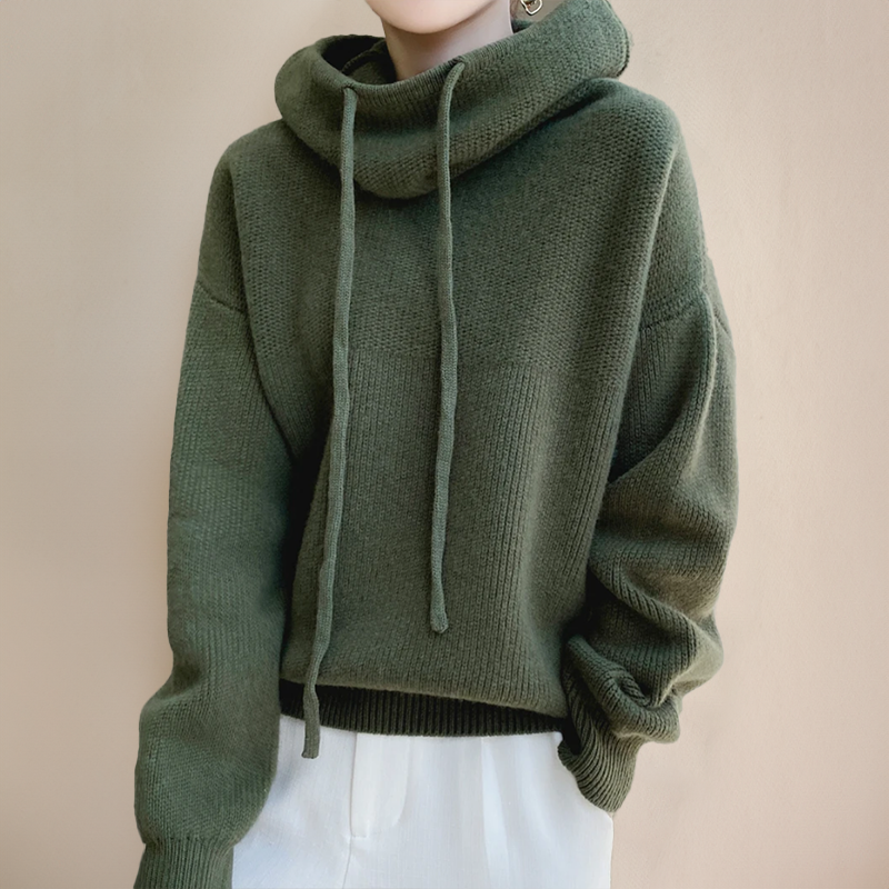 Merino Dames Coltrui – Zachte Warme Trui voor Elegante Winterstijl