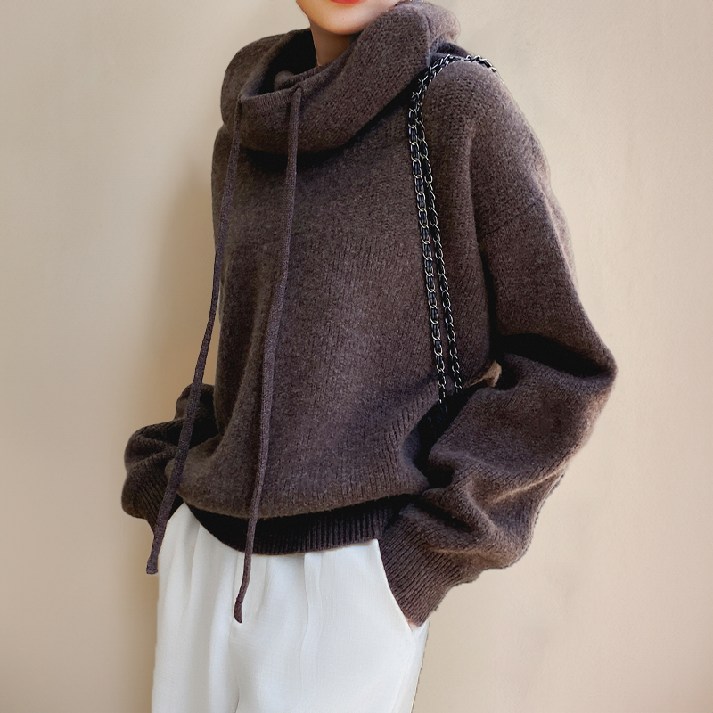Merino Dames Coltrui – Zachte Warme Trui voor Elegante Winterstijl