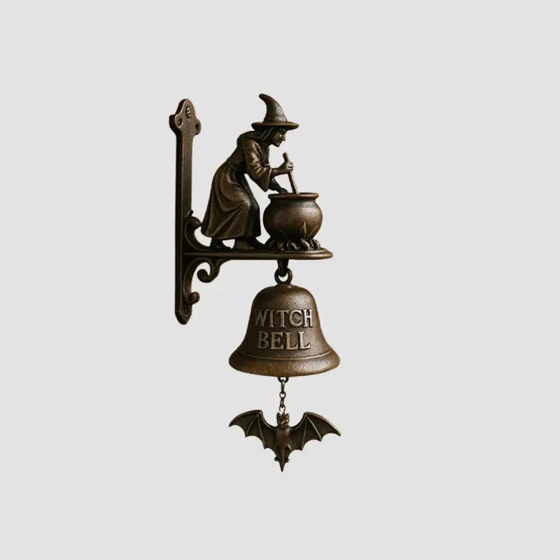 Antieke Heksen-Deurbel Luna – Weersbestendige Decoratieve Deurbel voor Binnen en Buiten