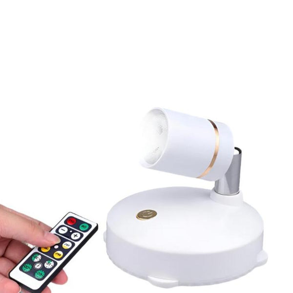 LichtZet – Draadloze dimbare spotlamp met afstandsbediening