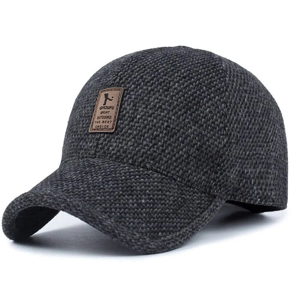 WarmFit Gebreide Winter Cap – Comfortabele Verstelbare Muts voor Koude Dagen