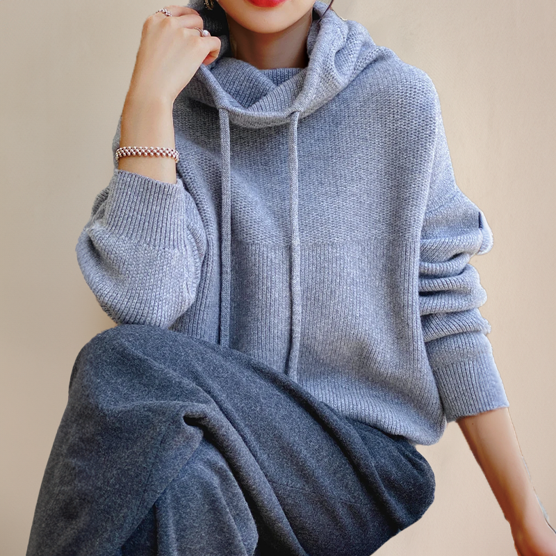 Merino Dames Coltrui – Zachte Warme Trui voor Elegante Winterstijl