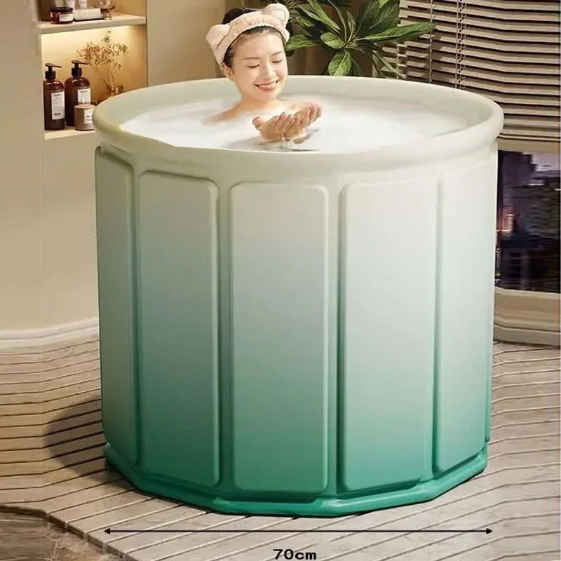 FlexiBad Deluxe – Opvouwbaar Bad voor Volwassenen en Kinderen met Warmte-isolatie