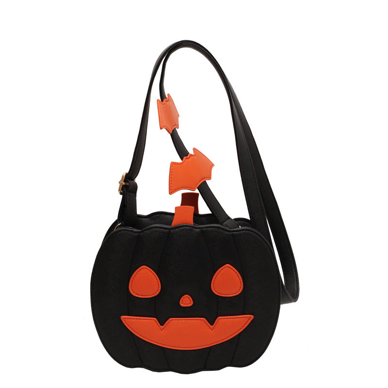 Halloween Messenger Bag – Minimalistische Schoudertas in Effen Kleuren