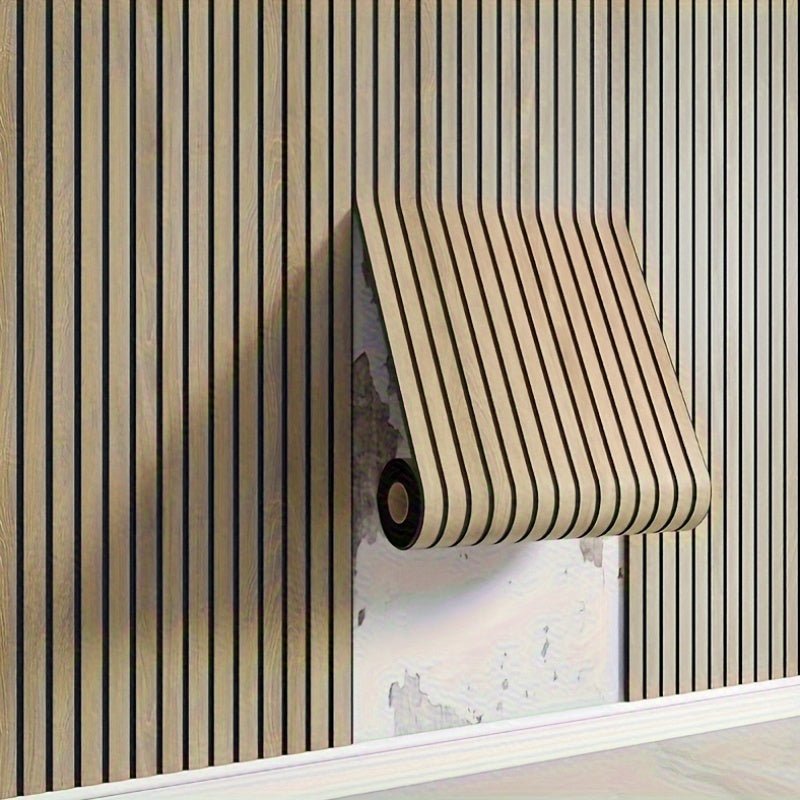 HoutLook Wandpanelen – Zelfklevende 3D PVC Muurbekleding voor Snel Woneffect