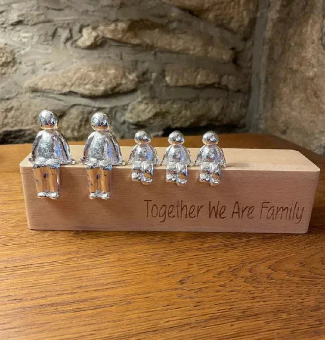 Harmoniebeeld Familie – Symbolisch Decoratief Beeld van Verbondenheid