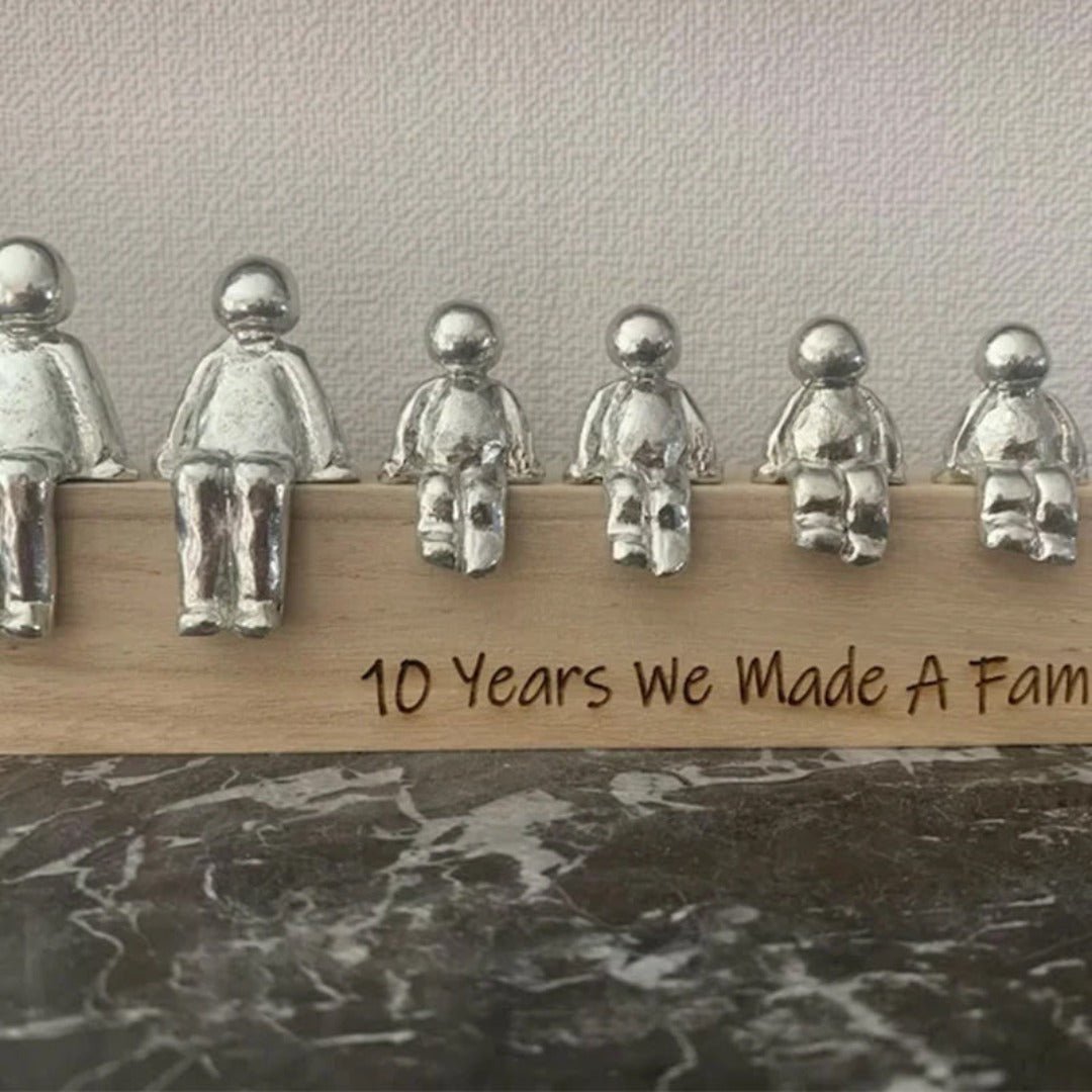 Harmoniebeeld Familie – Symbolisch Decoratief Beeld van Verbondenheid
