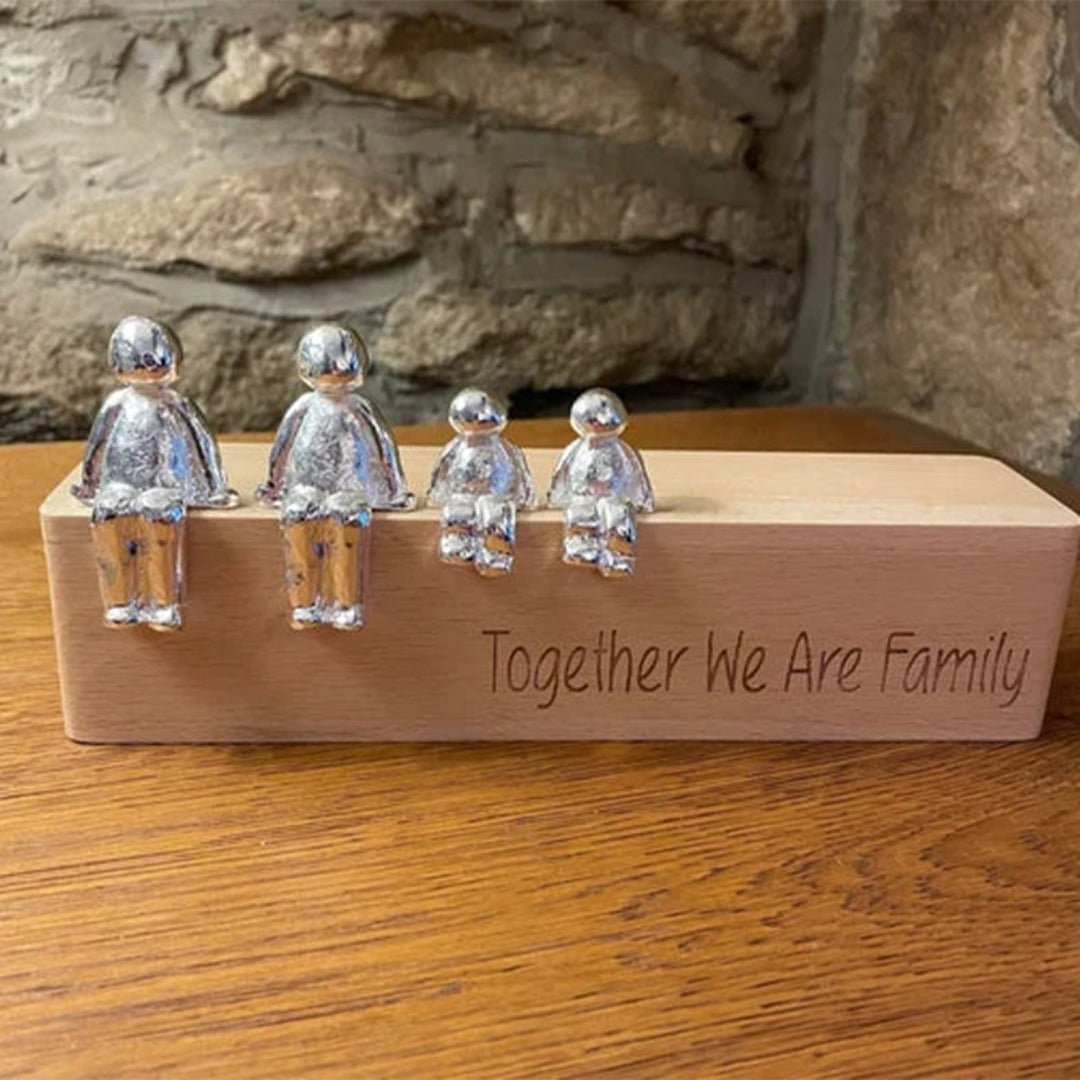 Harmoniebeeld Familie – Symbolisch Decoratief Beeld van Verbondenheid