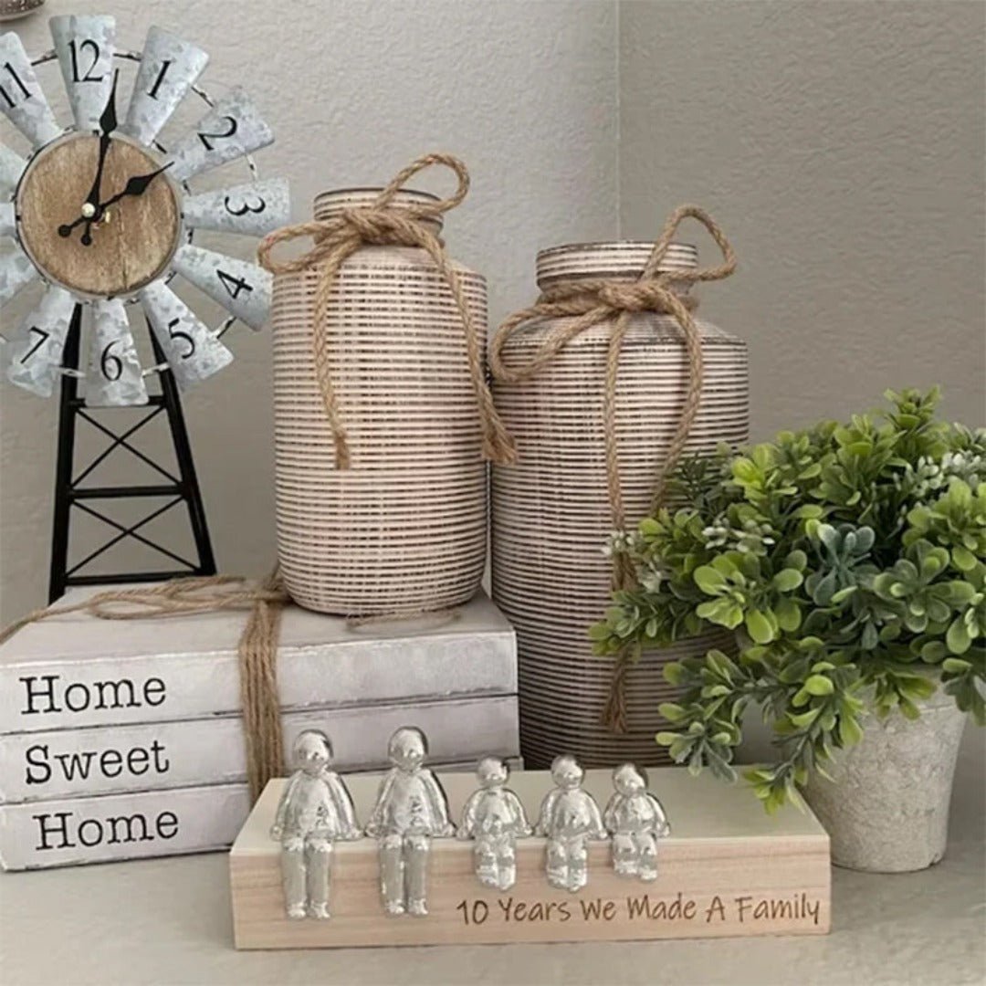 Harmoniebeeld Familie – Symbolisch Decoratief Beeld van Verbondenheid