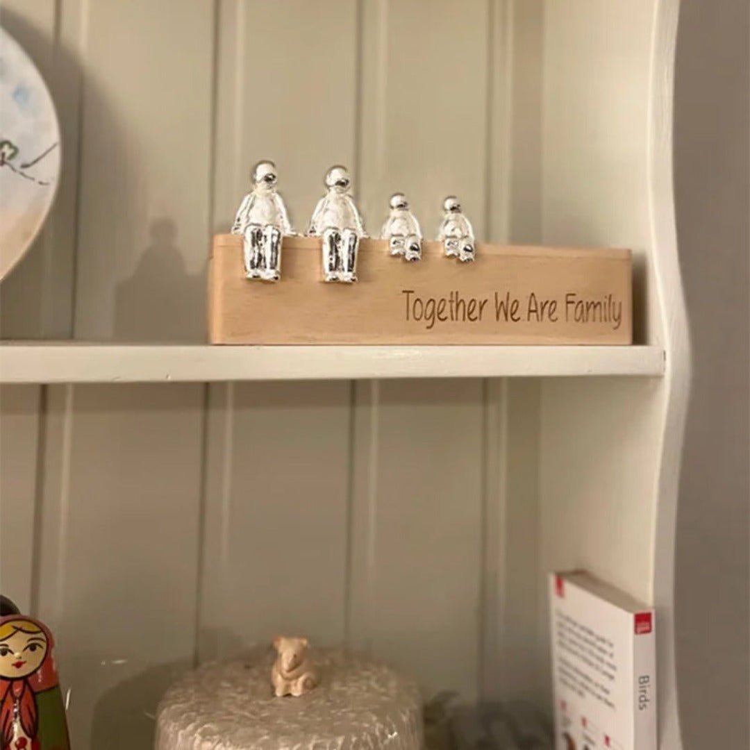 Harmoniebeeld Familie – Symbolisch Decoratief Beeld van Verbondenheid