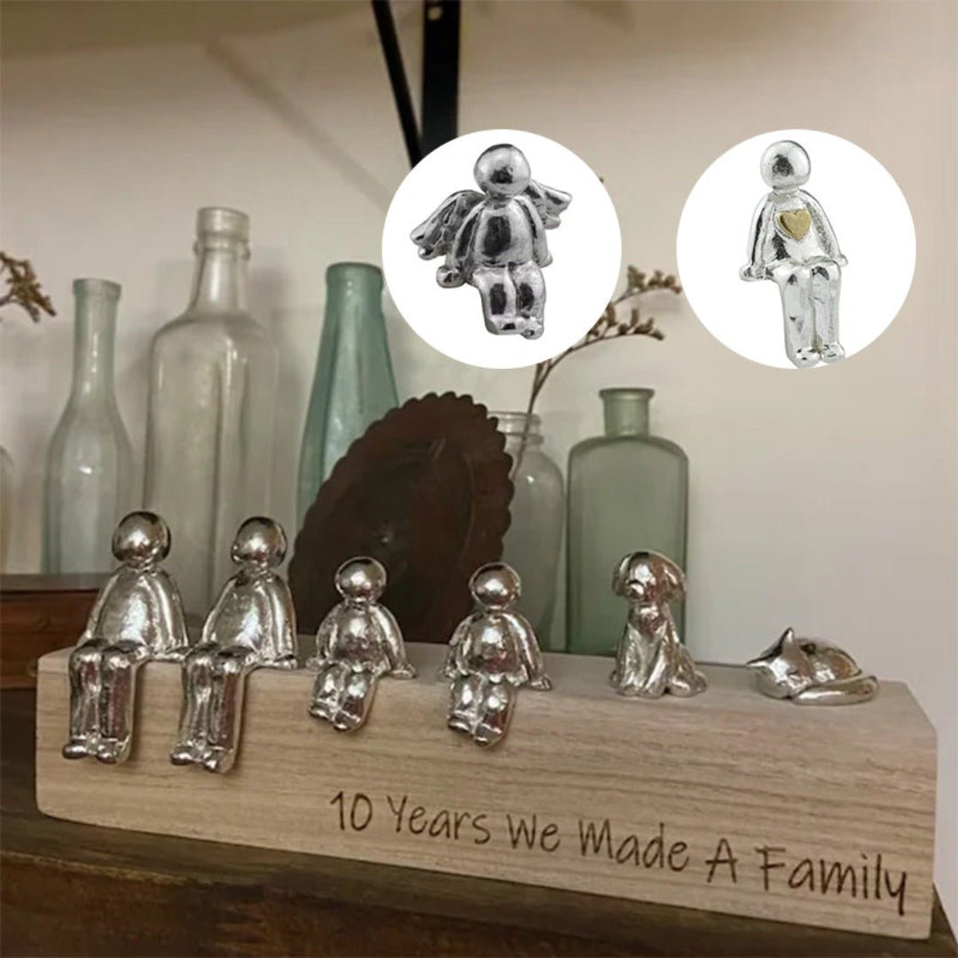 Harmoniebeeld Familie – Symbolisch Decoratief Beeld van Verbondenheid