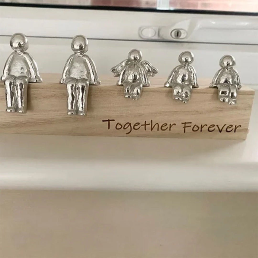 Harmoniebeeld Familie – Symbolisch Decoratief Beeld van Verbondenheid