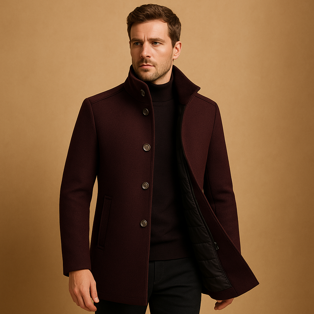 Floran Wollen Herenjas – Warm, Elegant en Tijdloos