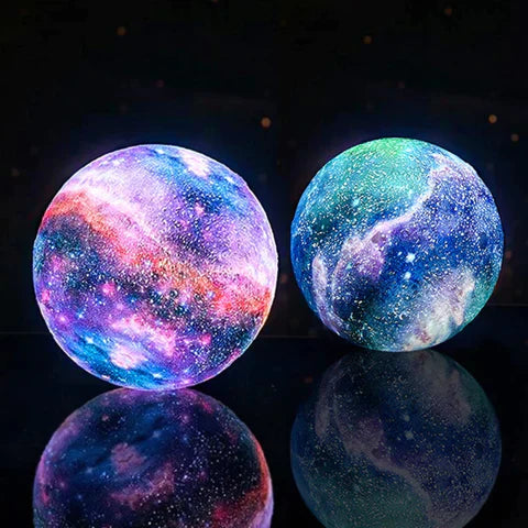 SterrenGlans Galaxy Lamp – LED Nachtlampje met Touch Bediening