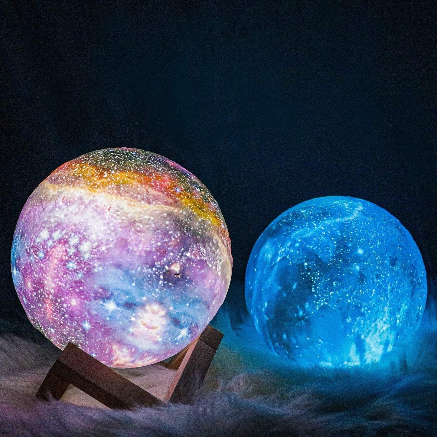 SterrenGlans Galaxy Lamp – LED Nachtlampje met Touch Bediening